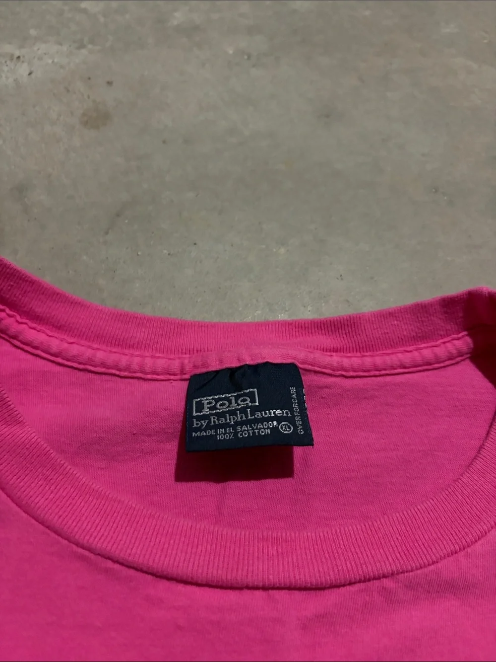 Vintage Polo Ralph Lauren Pink Short Sleeve Shirt